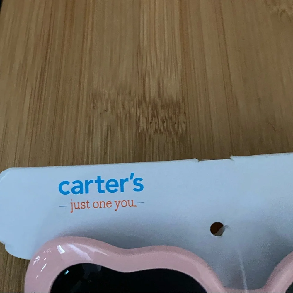 NWT Carter’s Just One You Toddler Girl's Pink Heart Sunglasses 100% UVA/UVB NEW